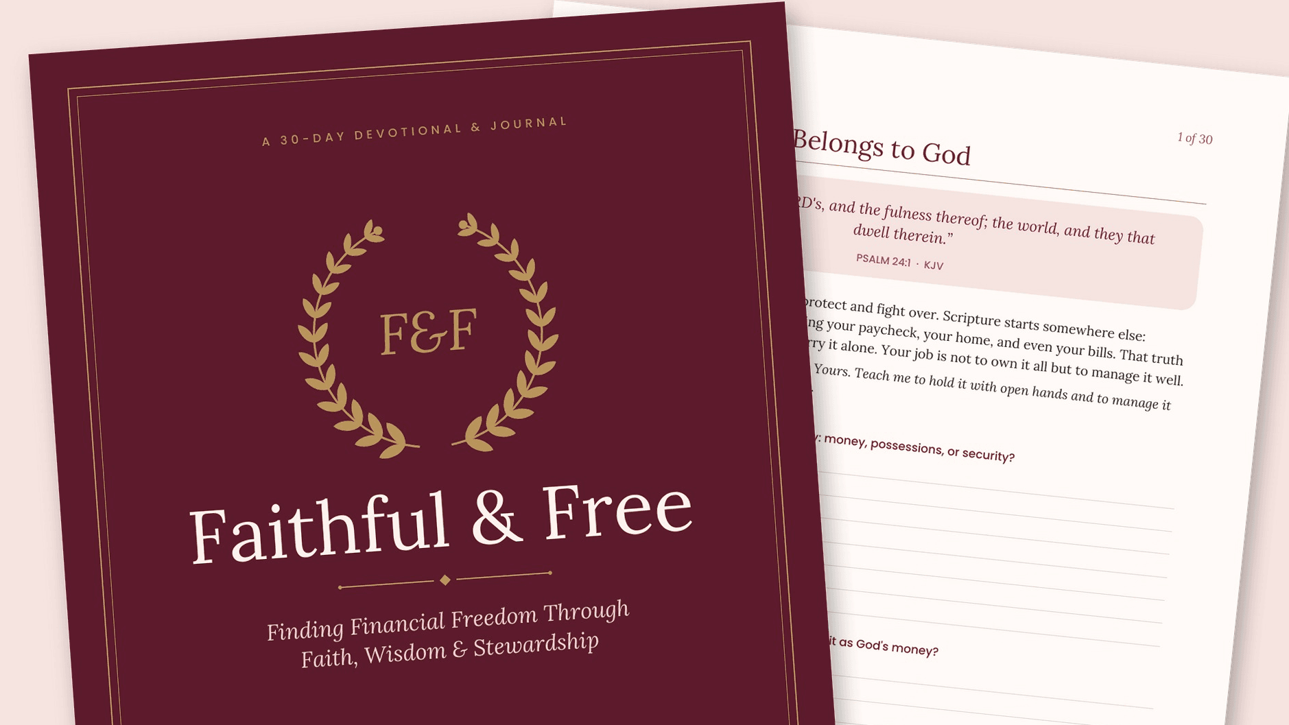 Faithful & Free: 30-Day Financial Freedom Devotion