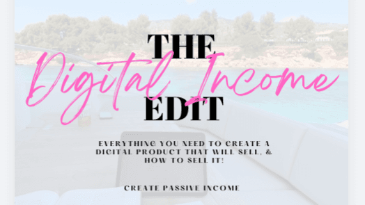 Get 'The Digital Income Edit' Here!