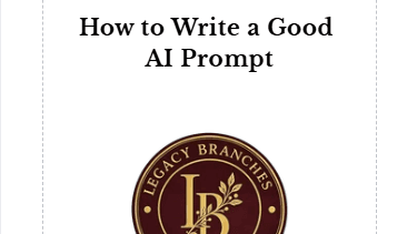 How to Write a Good AI Prompt