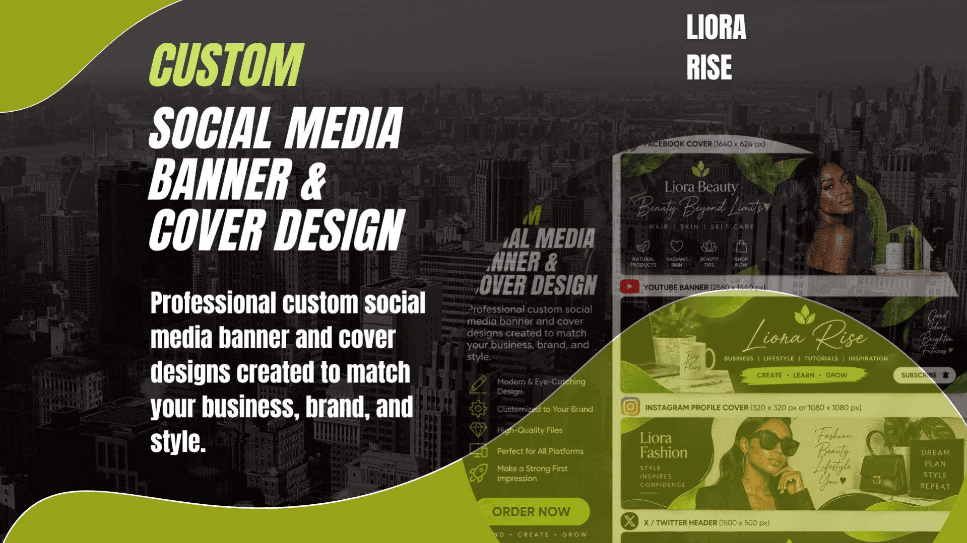Custom Social Media Banner & Cover Design