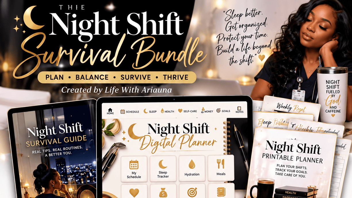 🌙 THE NIGHT SHIFT SURVIVAL BUNDLE