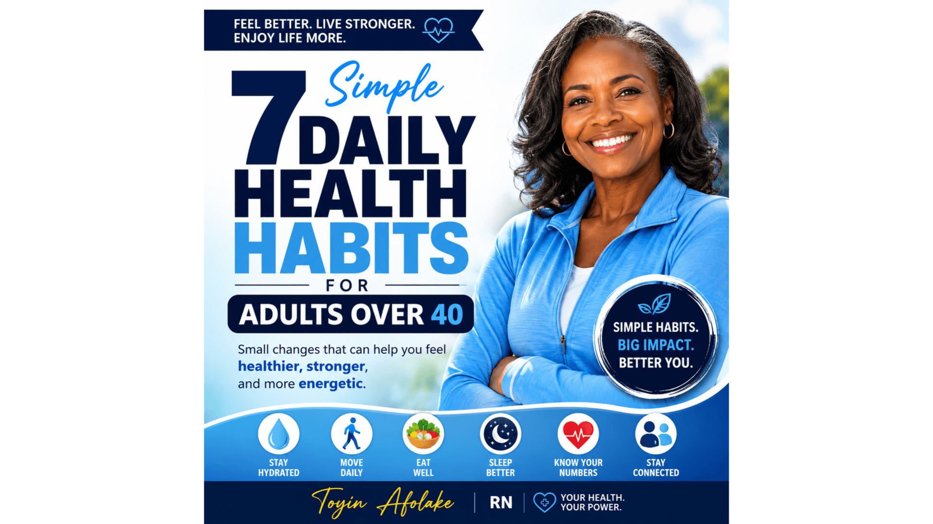 7 Simple Daily Health Habits For Adult Over 40