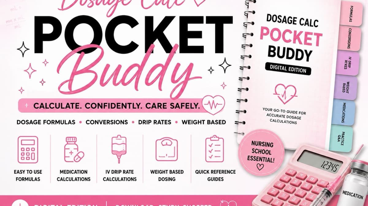 Dosage Calc Digital Pocket Buddy