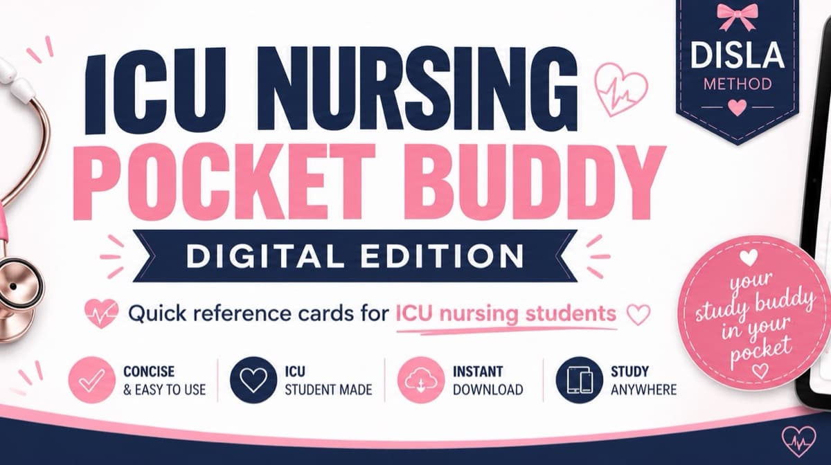 ICU Nurse Digital Pocket Buddy