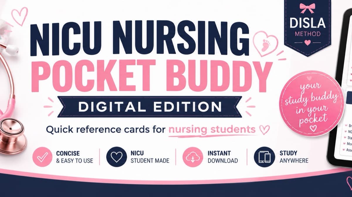NICU Nurse Digital Pocket Buddy