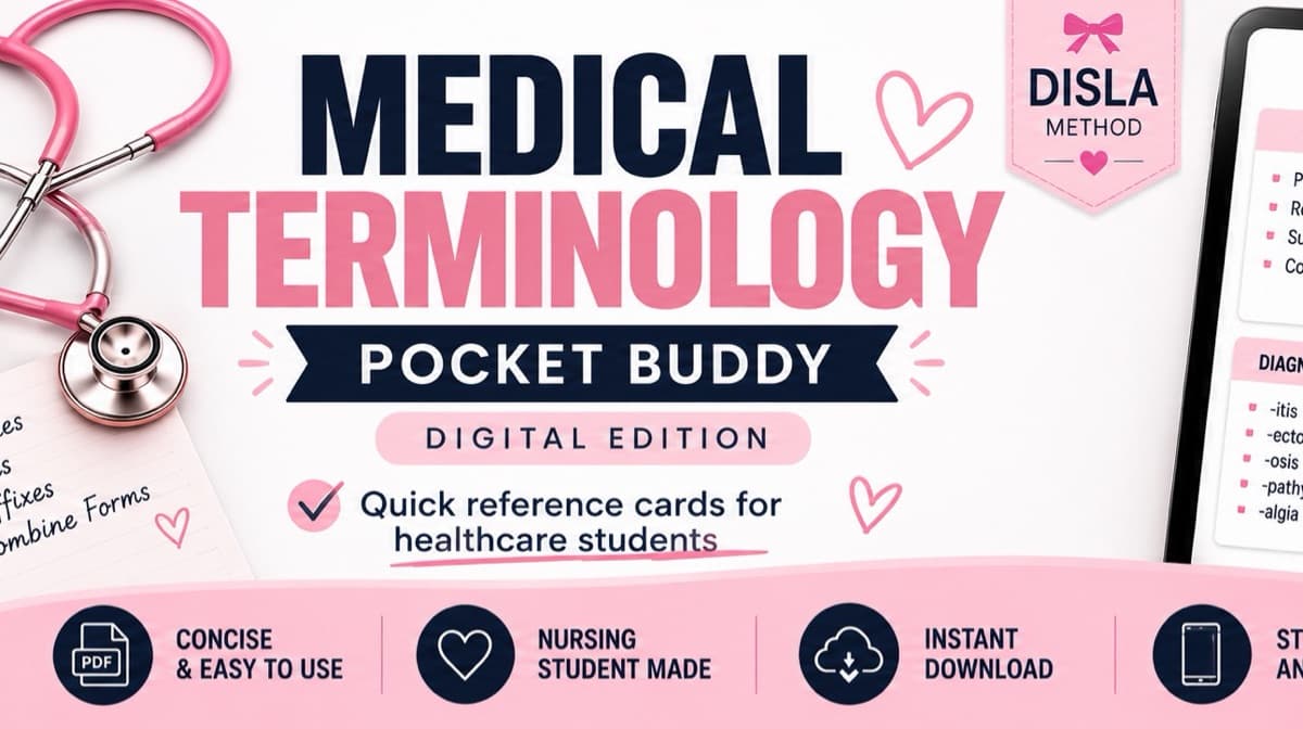 Medical Terminology Digital Pocket Buddy