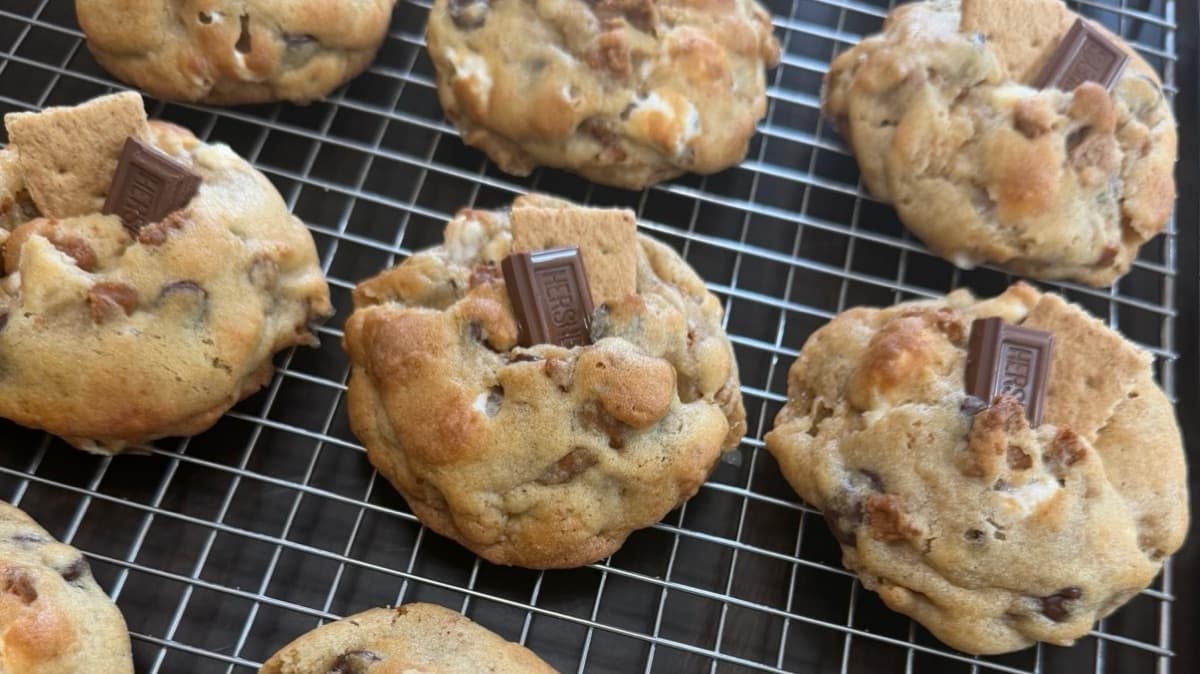 Campfire S'mores Cookie Recipe