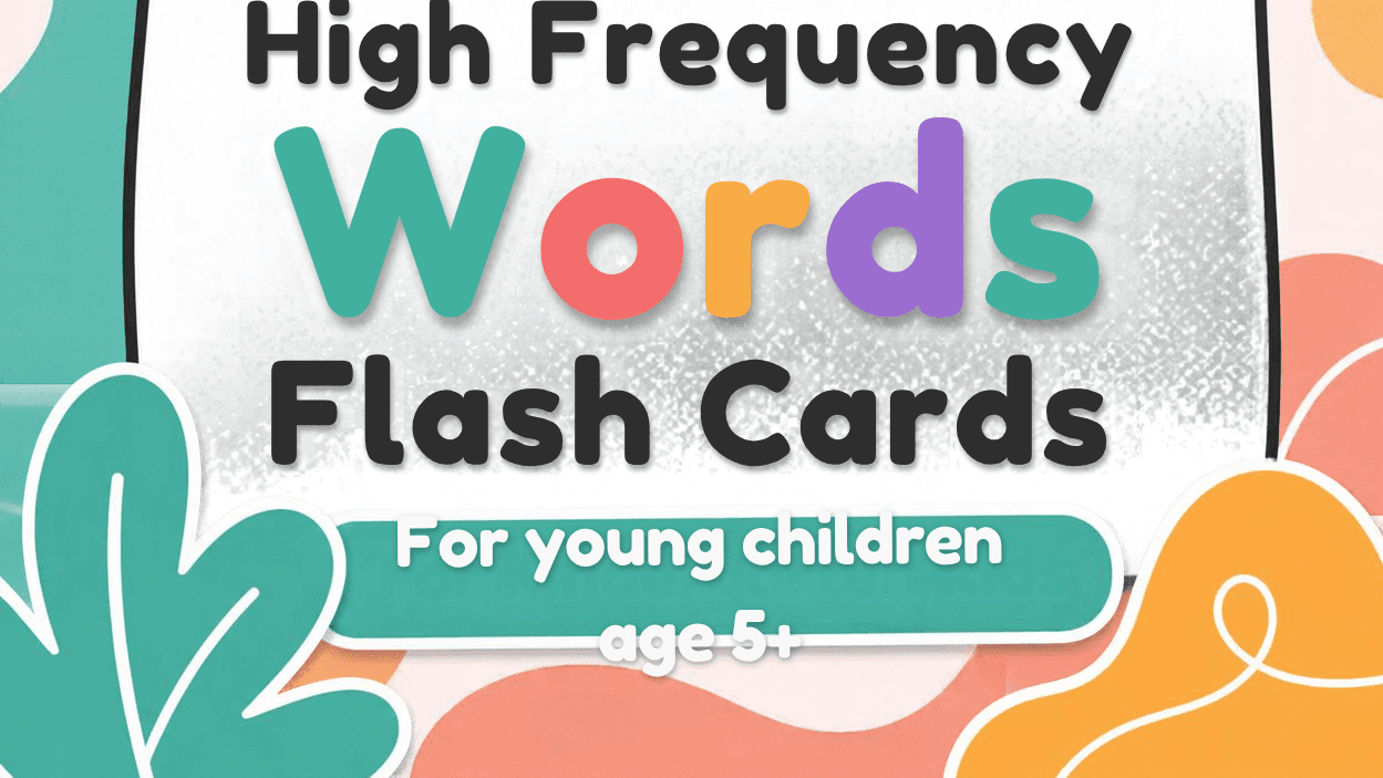 Flash cards age 5+