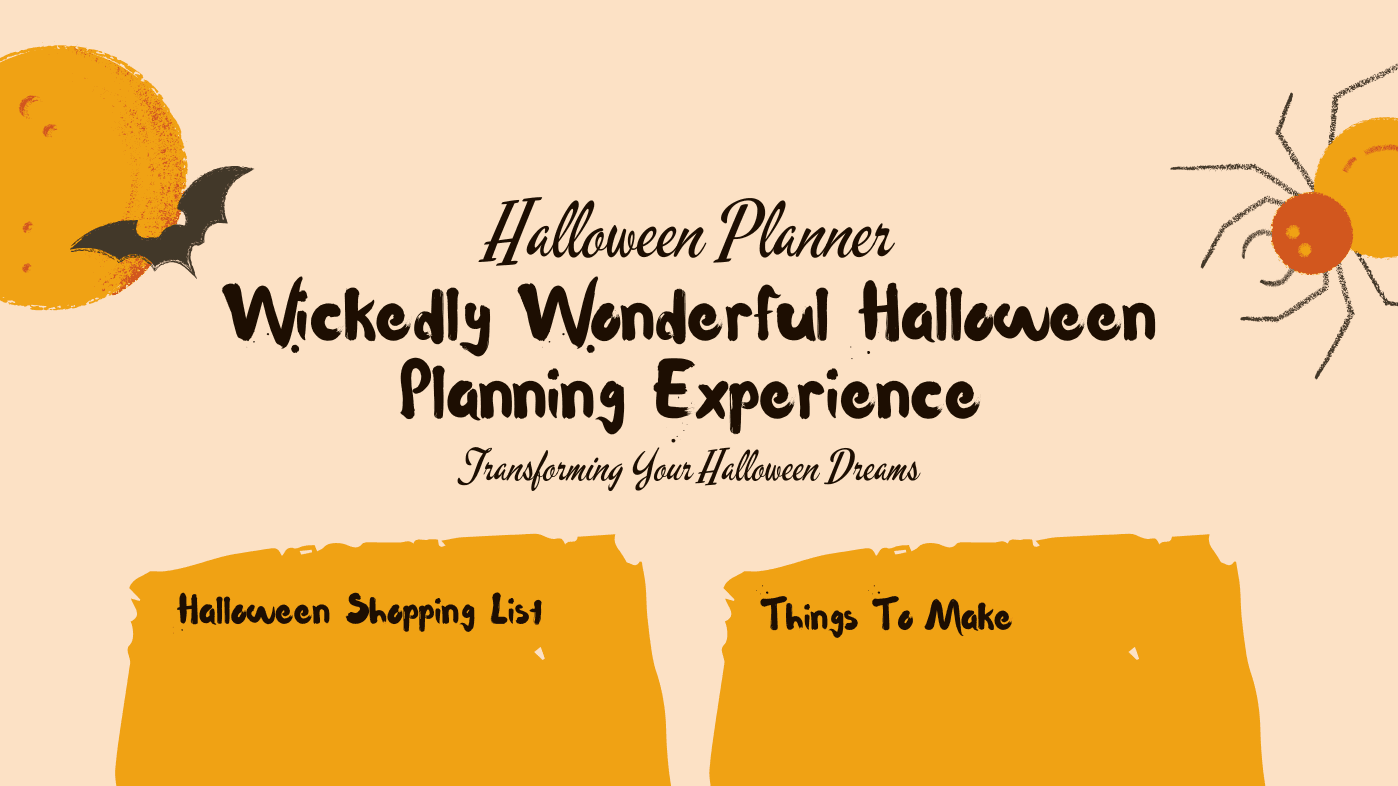 Halloween party planner