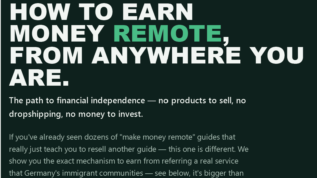 How to Make Money Remotely, From Anywhere