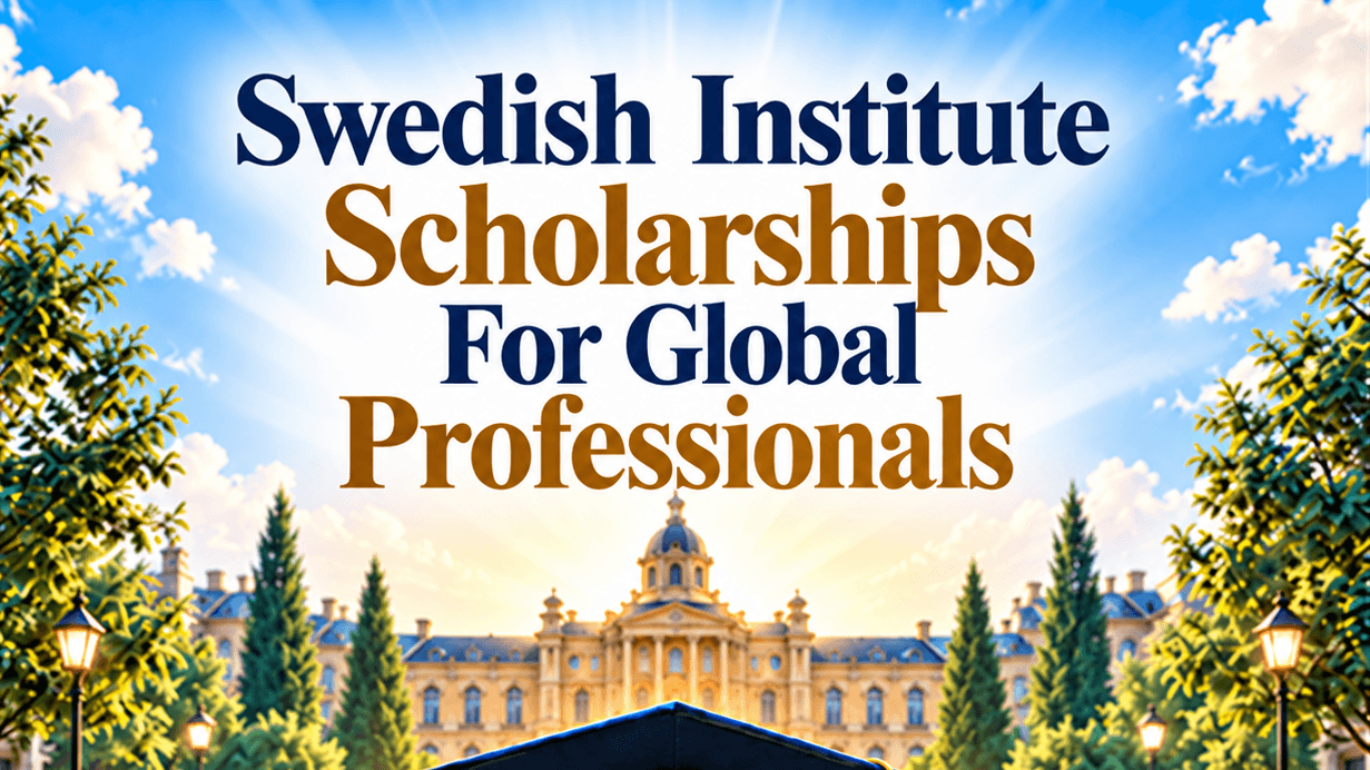 Swedish Institute Scholarships For Global Prof.