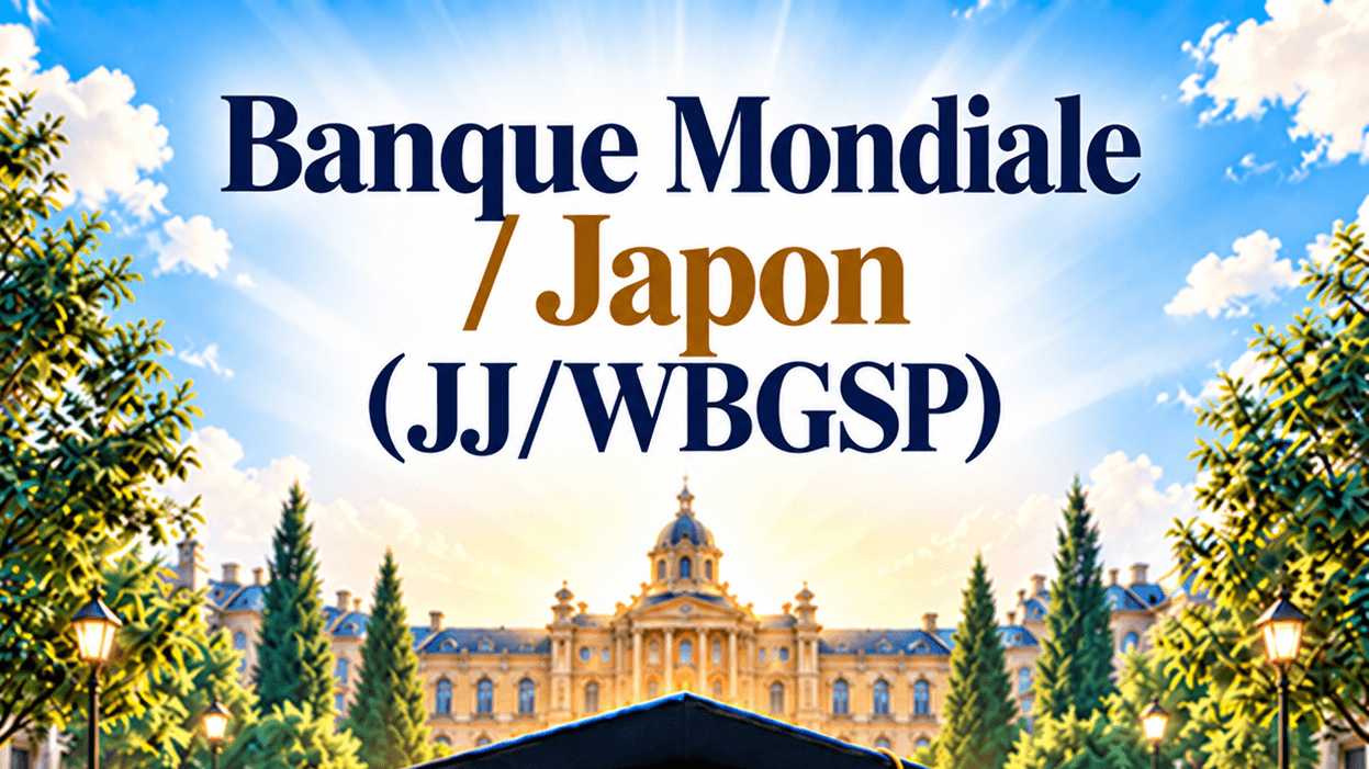 Banque Mondiale/Japon (JJ/WBGSP)