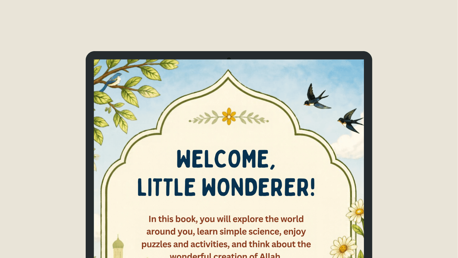 Ayah & Wonder Premium Reflection and activity pack