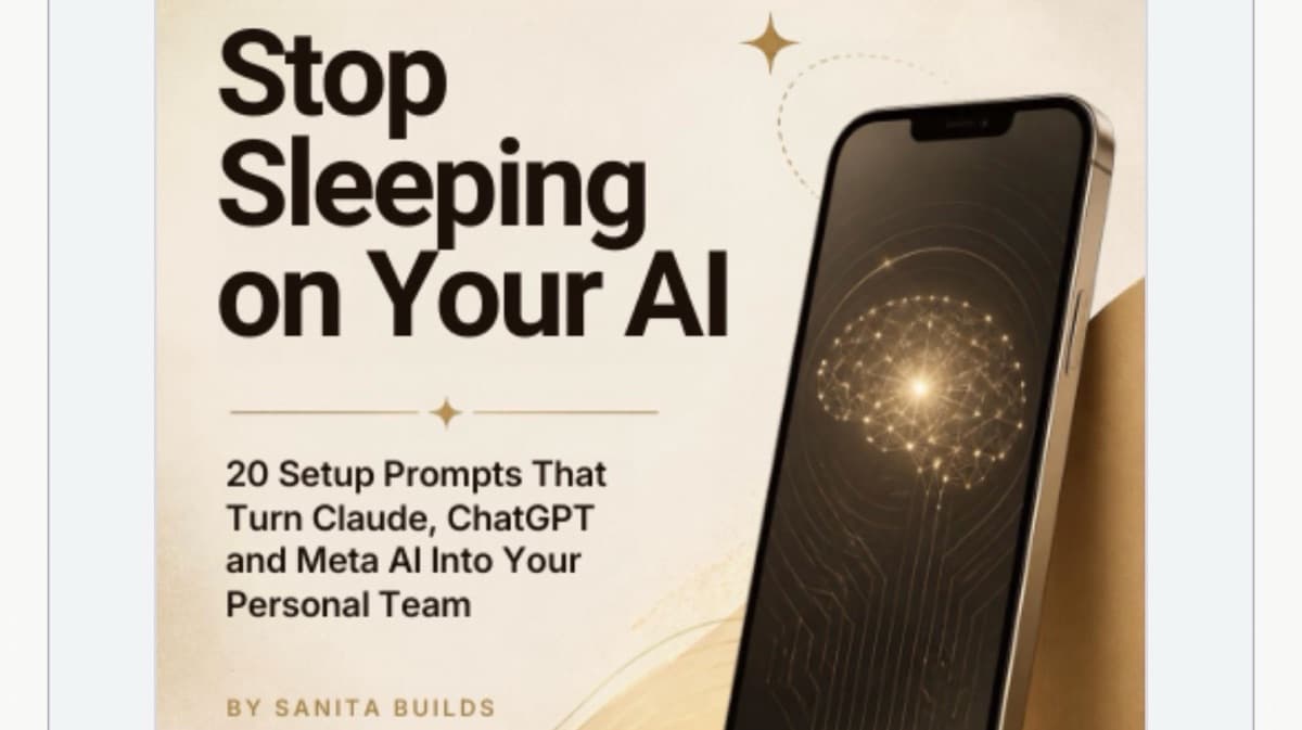 Stop Sleeping on Your AI