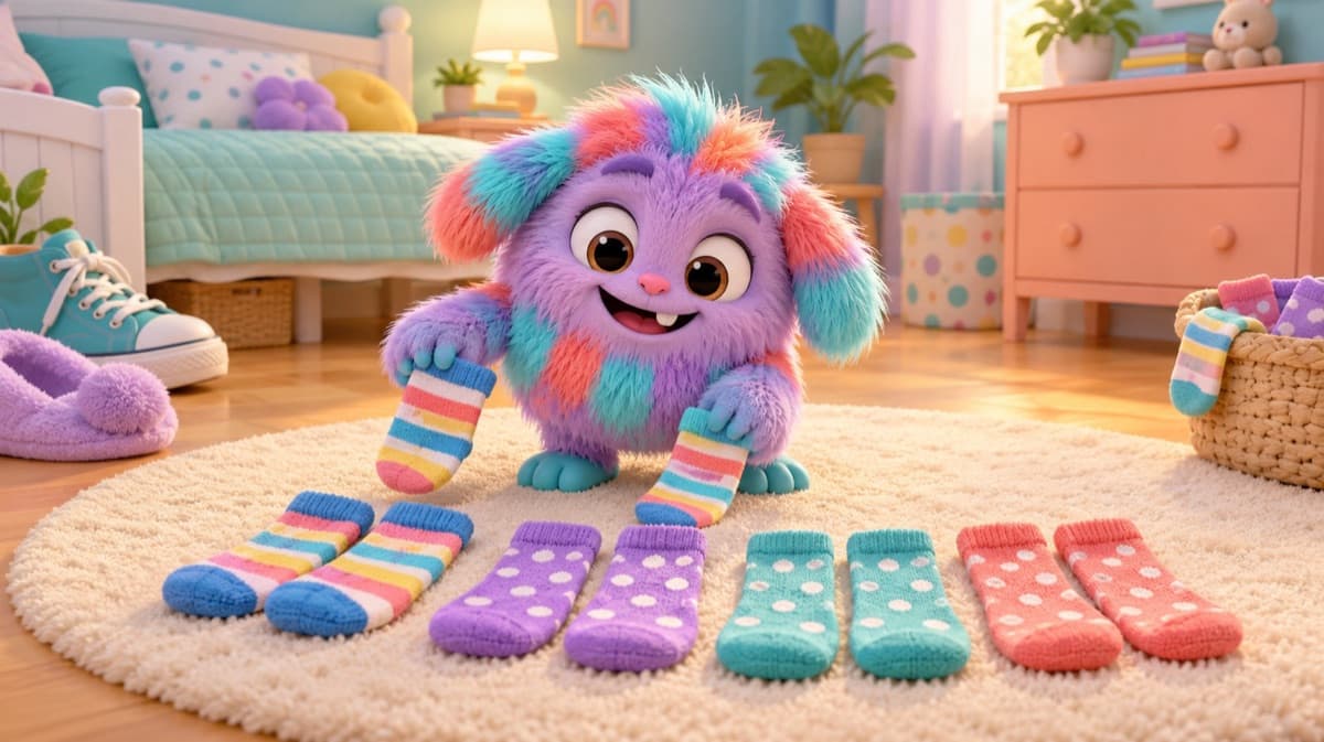 The Sock Monster Shuffle