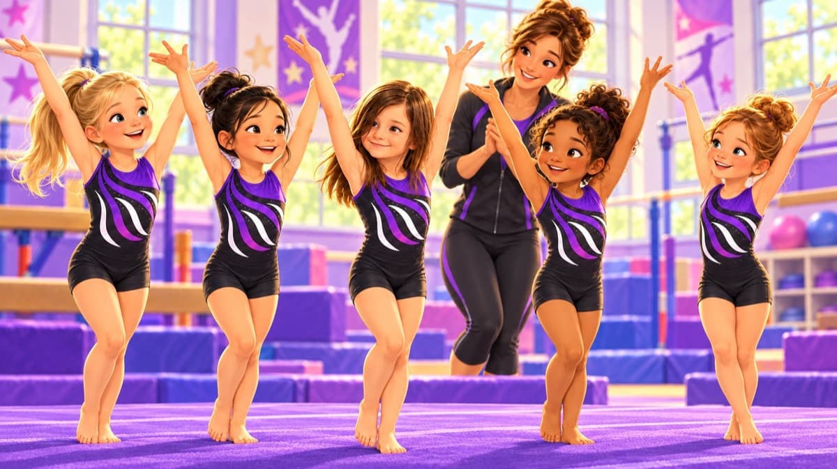 Parry Jane Loves Gymnastics