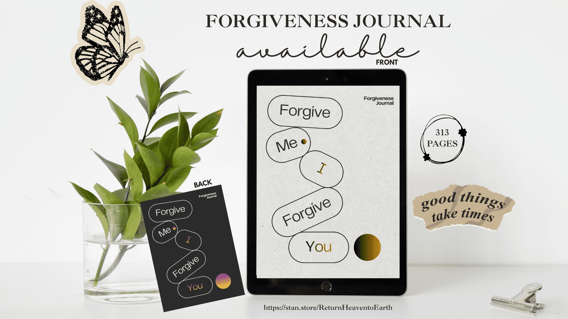 Forgive Me. I Forgive You. Journal
