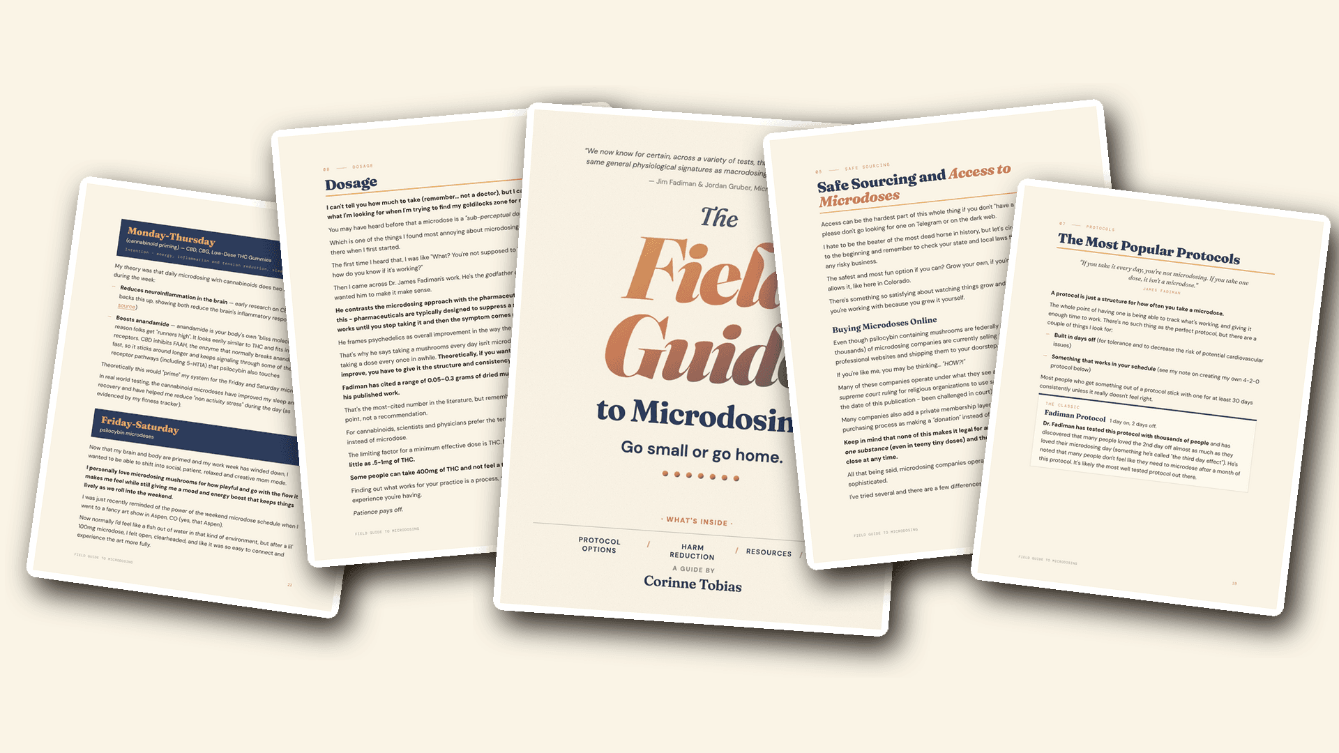 Get the Field Guide to Microdosing