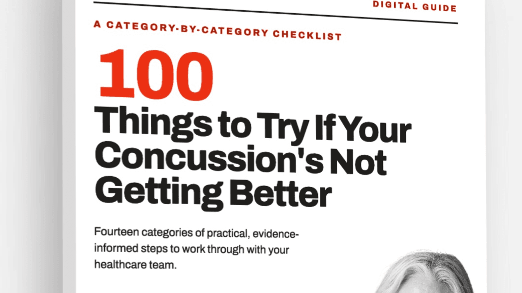 Get "100 Things to Try for your Concussion" e-book