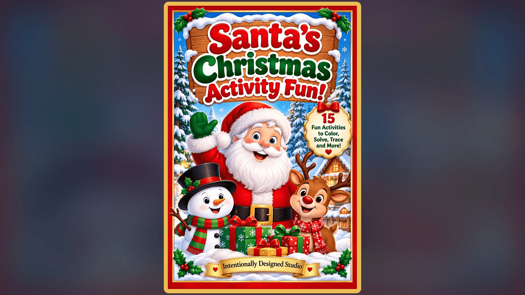 Santa's Christmas Activity Fun!