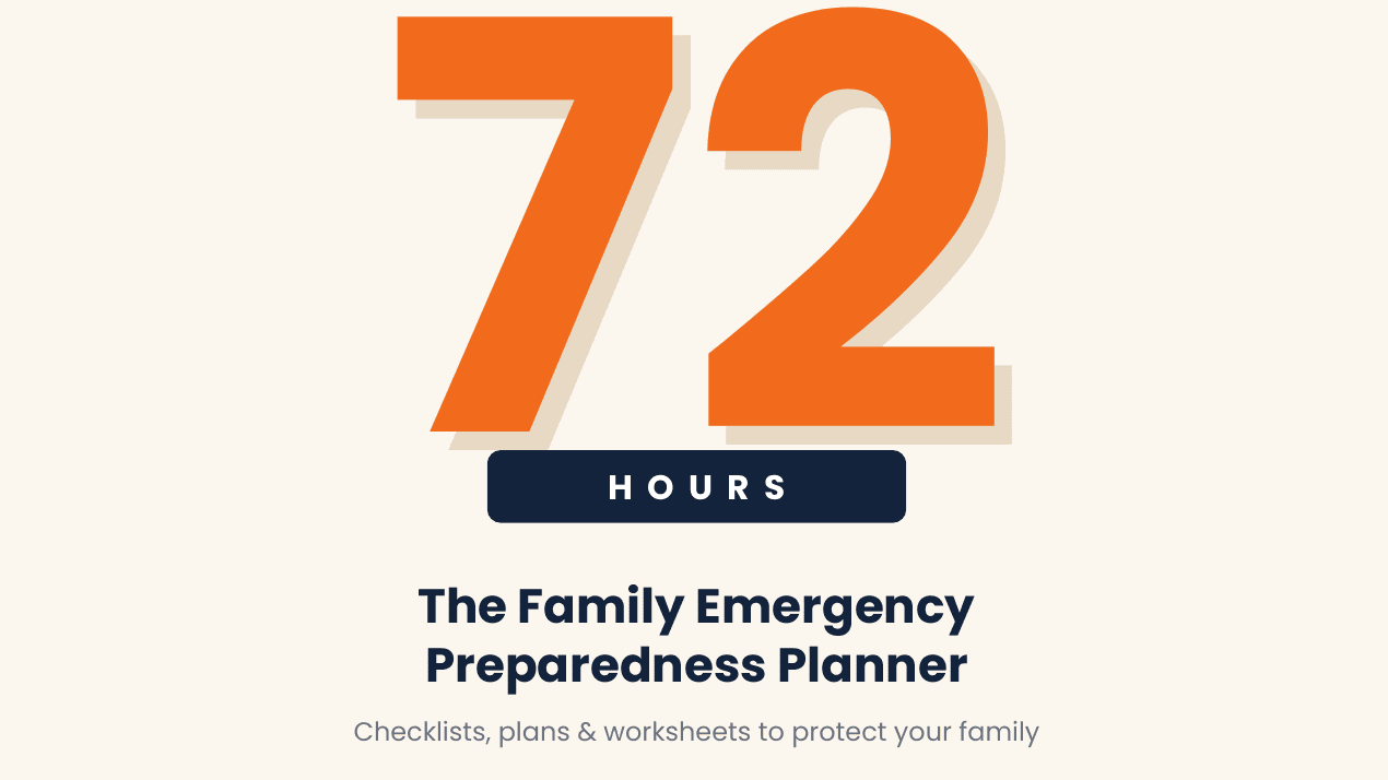 Ready in 72: The Family Emergency Planner.