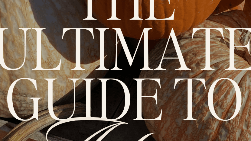 Get MyUltimate Autumn Guide Now!