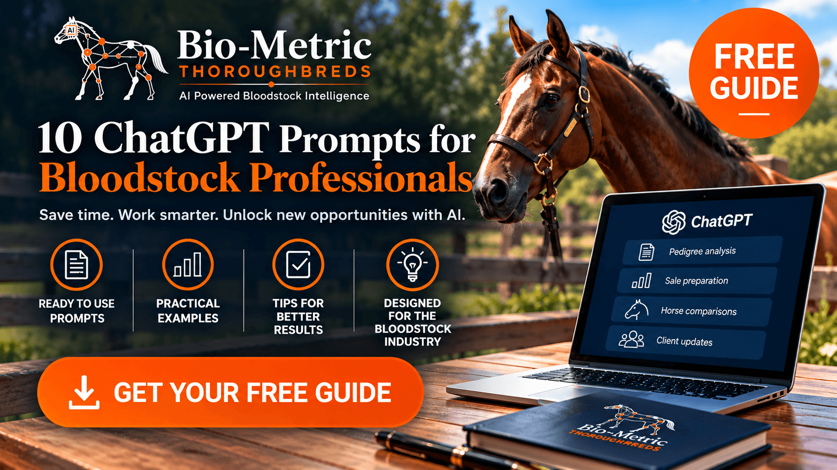 10 ChatGPT Prompts for Bloodstock Professionals
