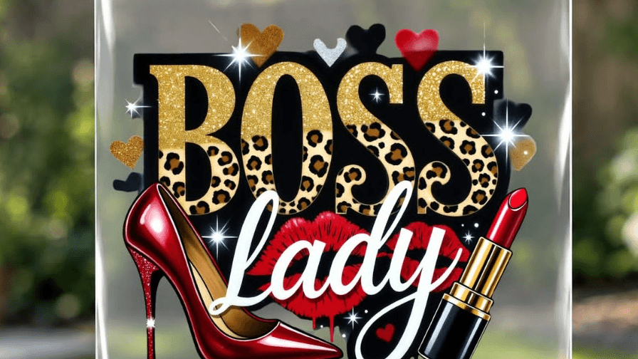 Boss lady tshirt graphic design