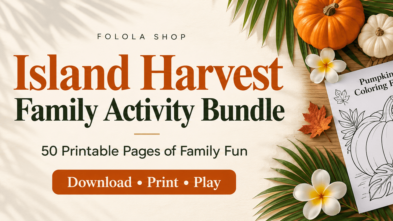 Island Harvest: Gather, Play & Create