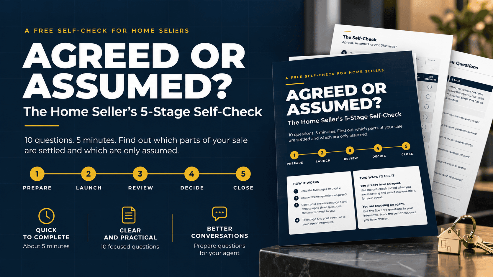 The Home Seller’s 5-Stage Self-Check