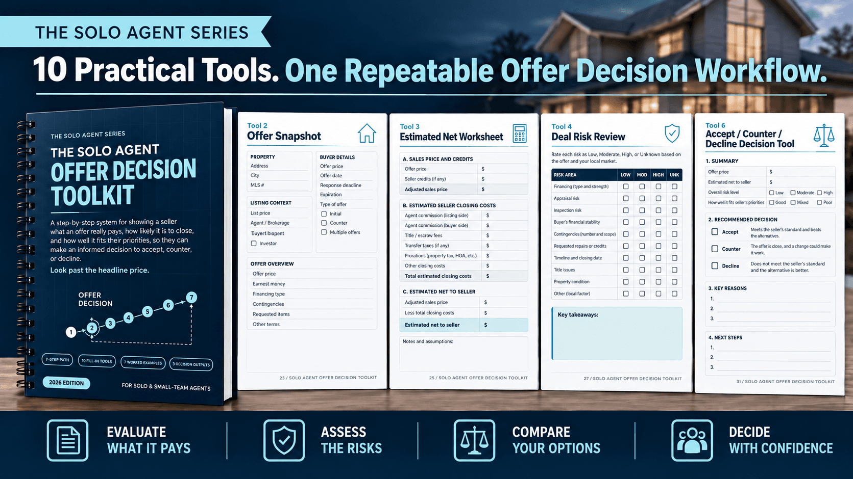 Get The Solo Agent Offer Decision Toolkit Now!
