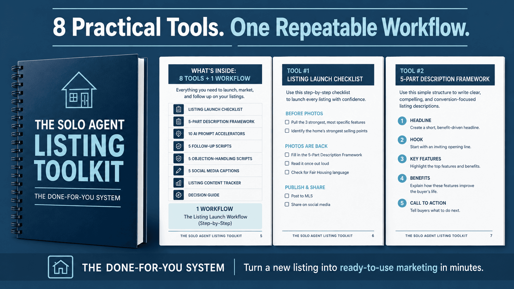 Get The Solo Agent Listing Toolkit Now!
