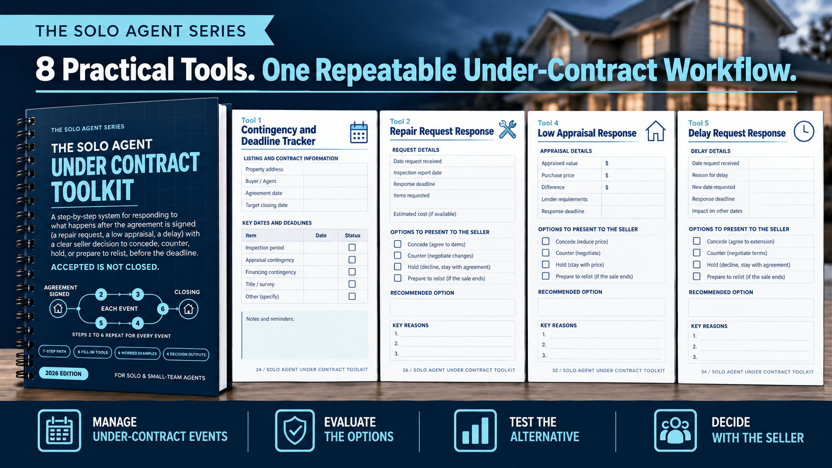 Get The Solo Agent Under Contract Toolkit Now!