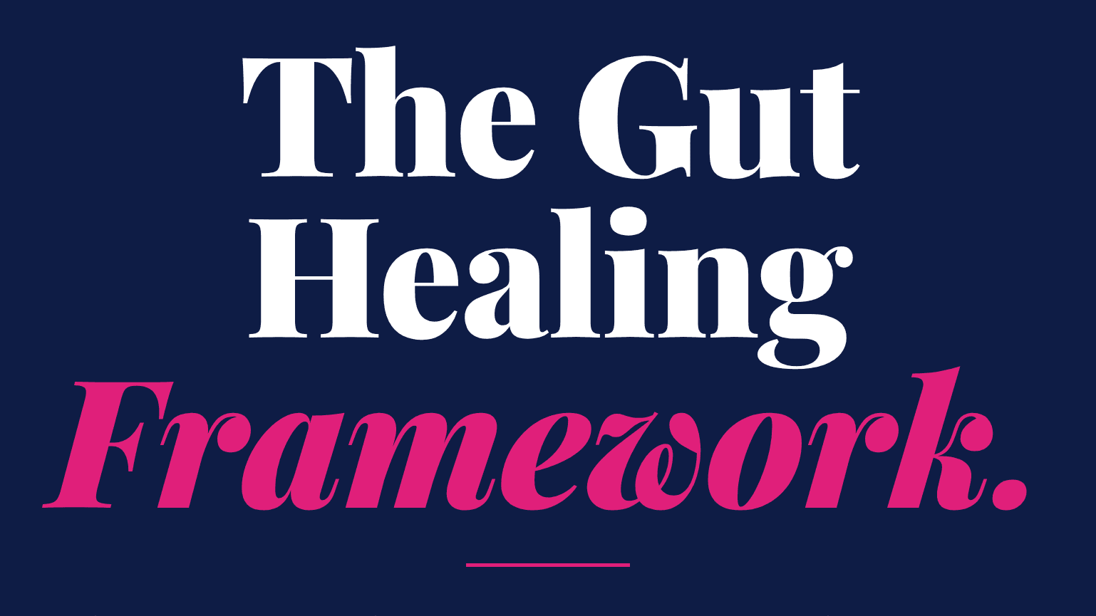 5-Step Gut-Healing Protocol (for Women)