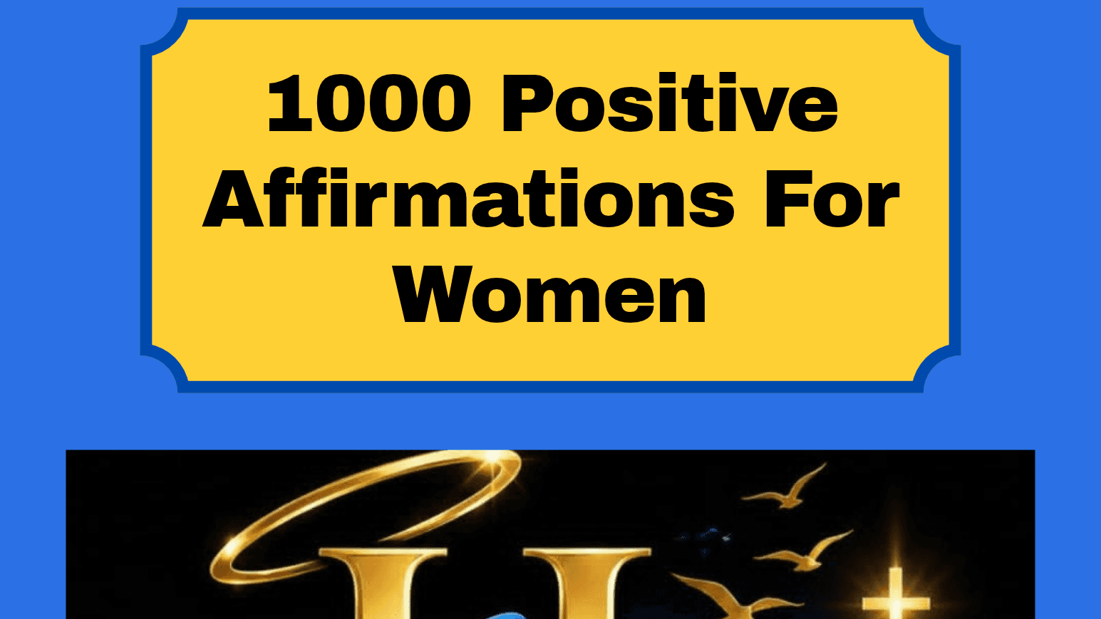 1,000 Positive Affirmations For Women!