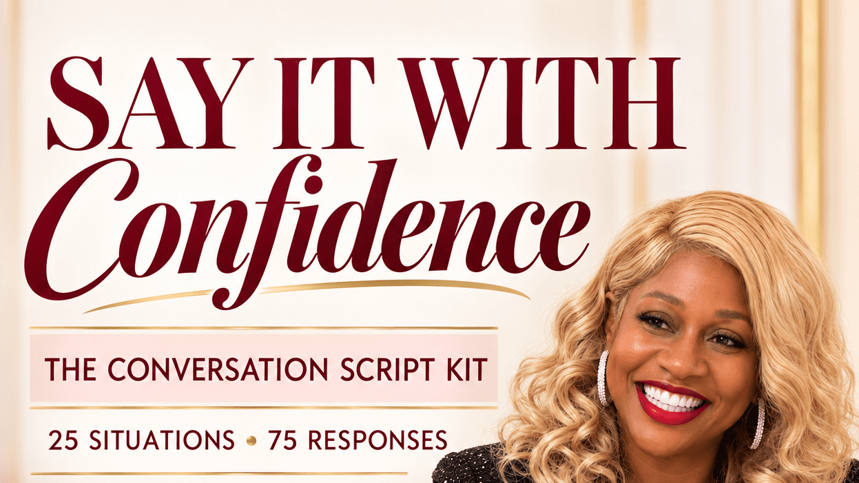 Say It With Confidence Script Kit