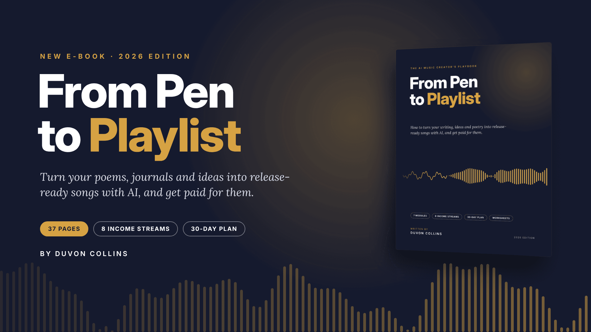 Pen to Playlist: The AI Music Creator’s Playbook