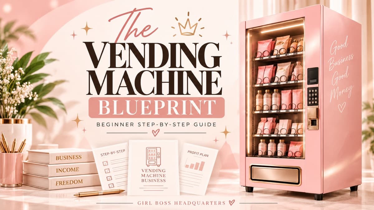 The Vending Machine Blueprint