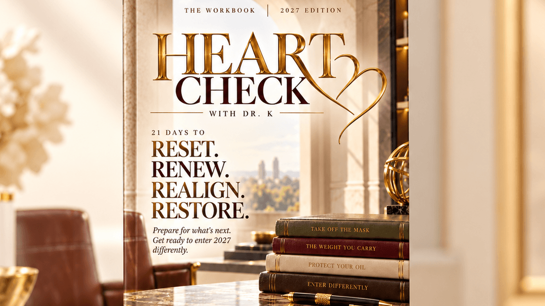 The Heart Check Experience Workbook & 2027 Planner