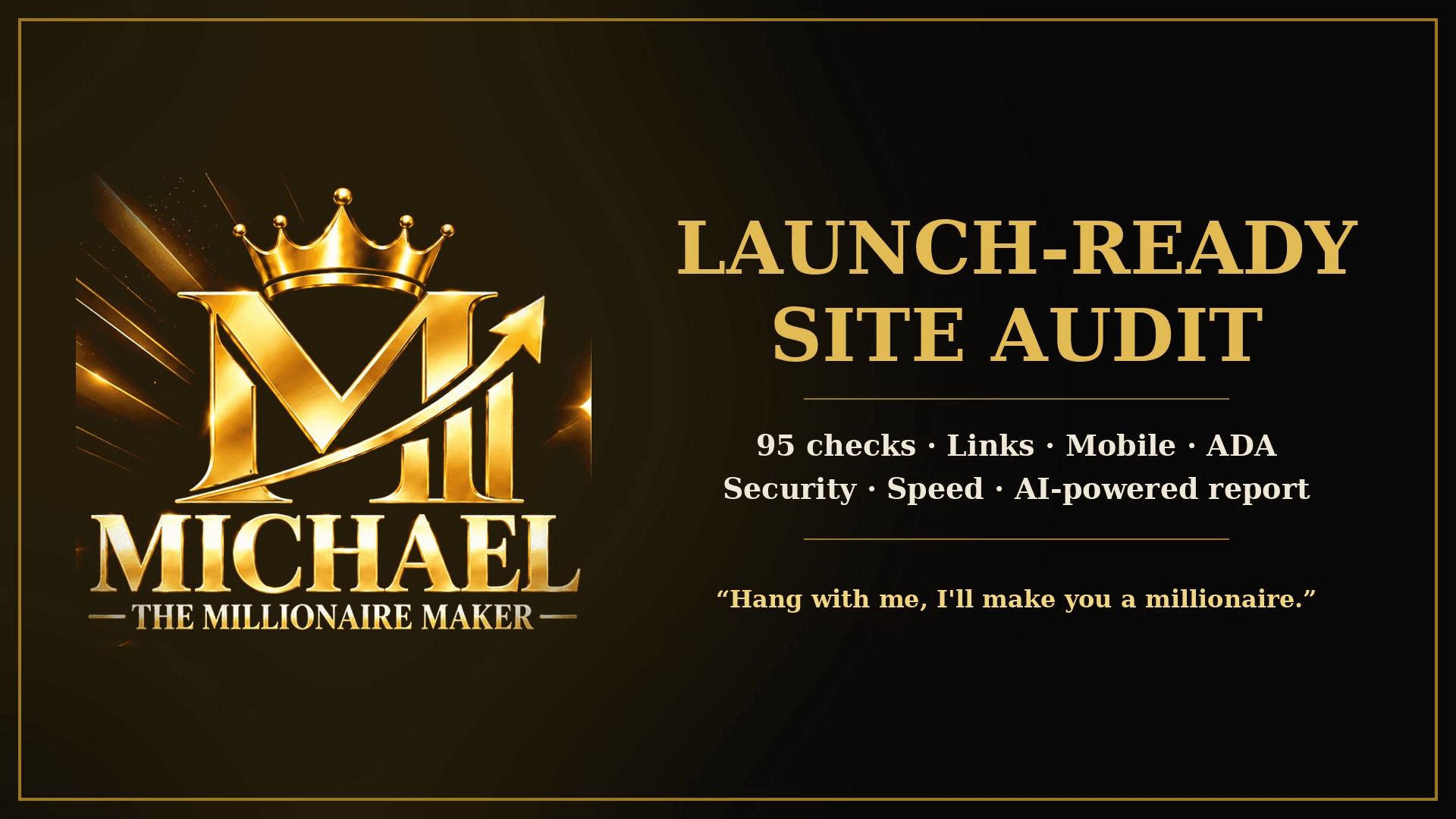 Launch-Ready Site Audit