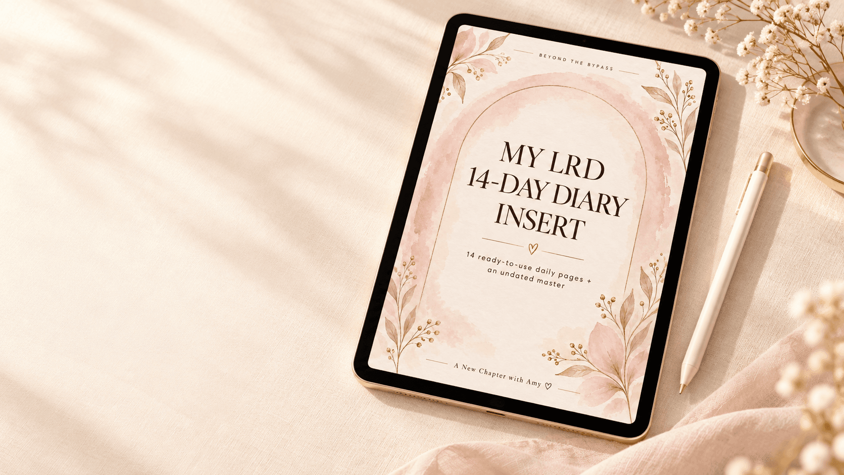 My LRD Daily Diary Insert | A4 Printable