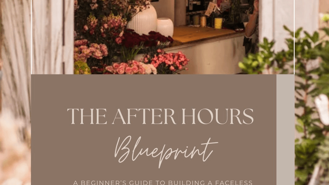 Get your After Hours Blueprint Now!
