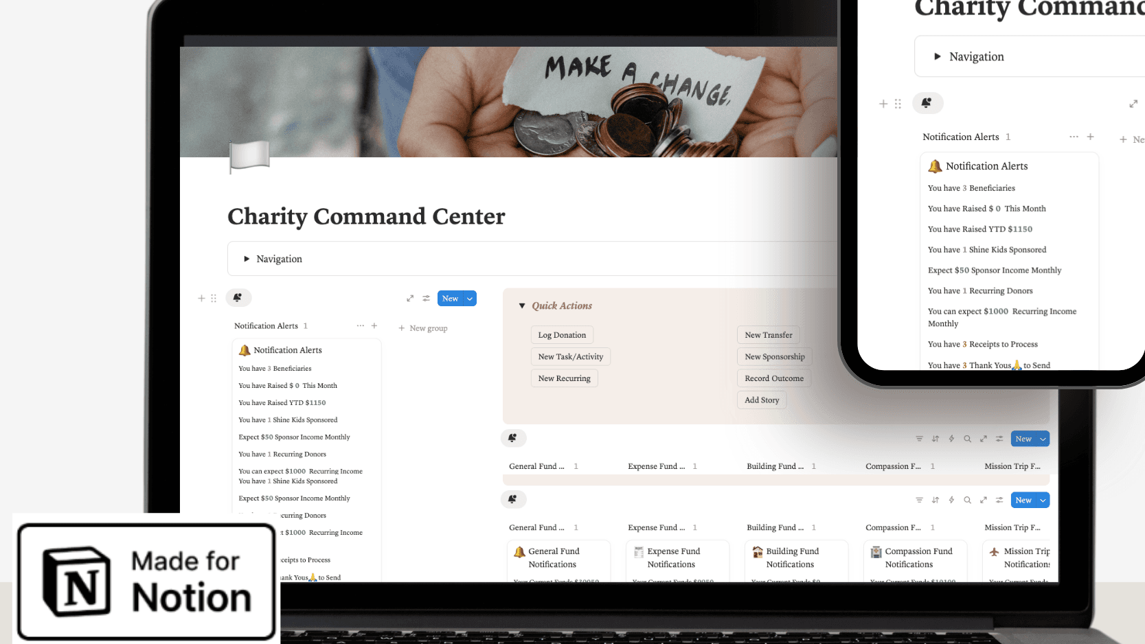 Get My Charity/Non-Profit Ministry Planner Now!