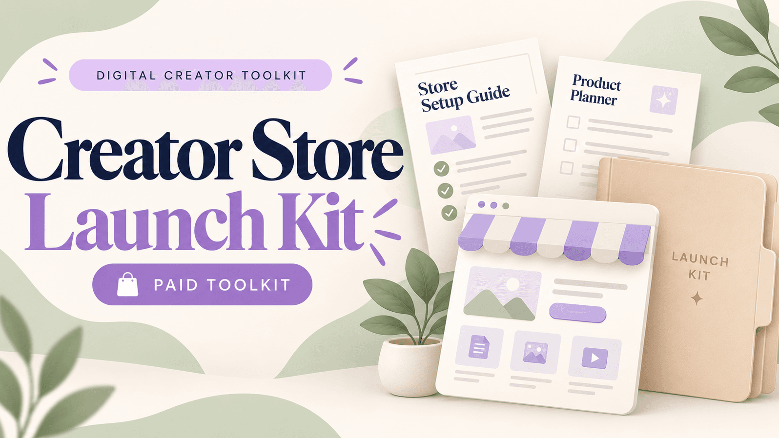 Creator Store Launch Kit