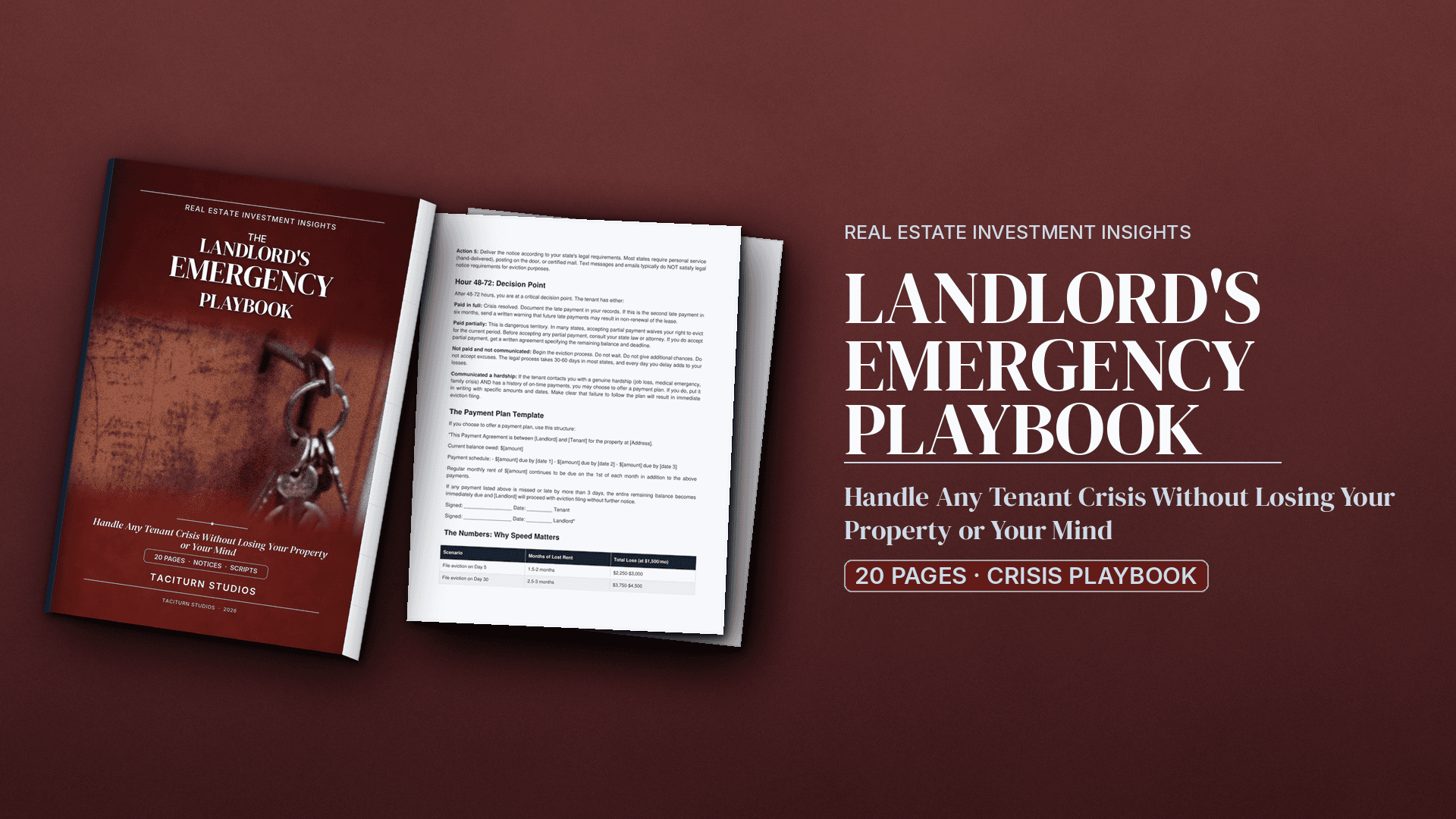 Landlord's Emergency Playbook