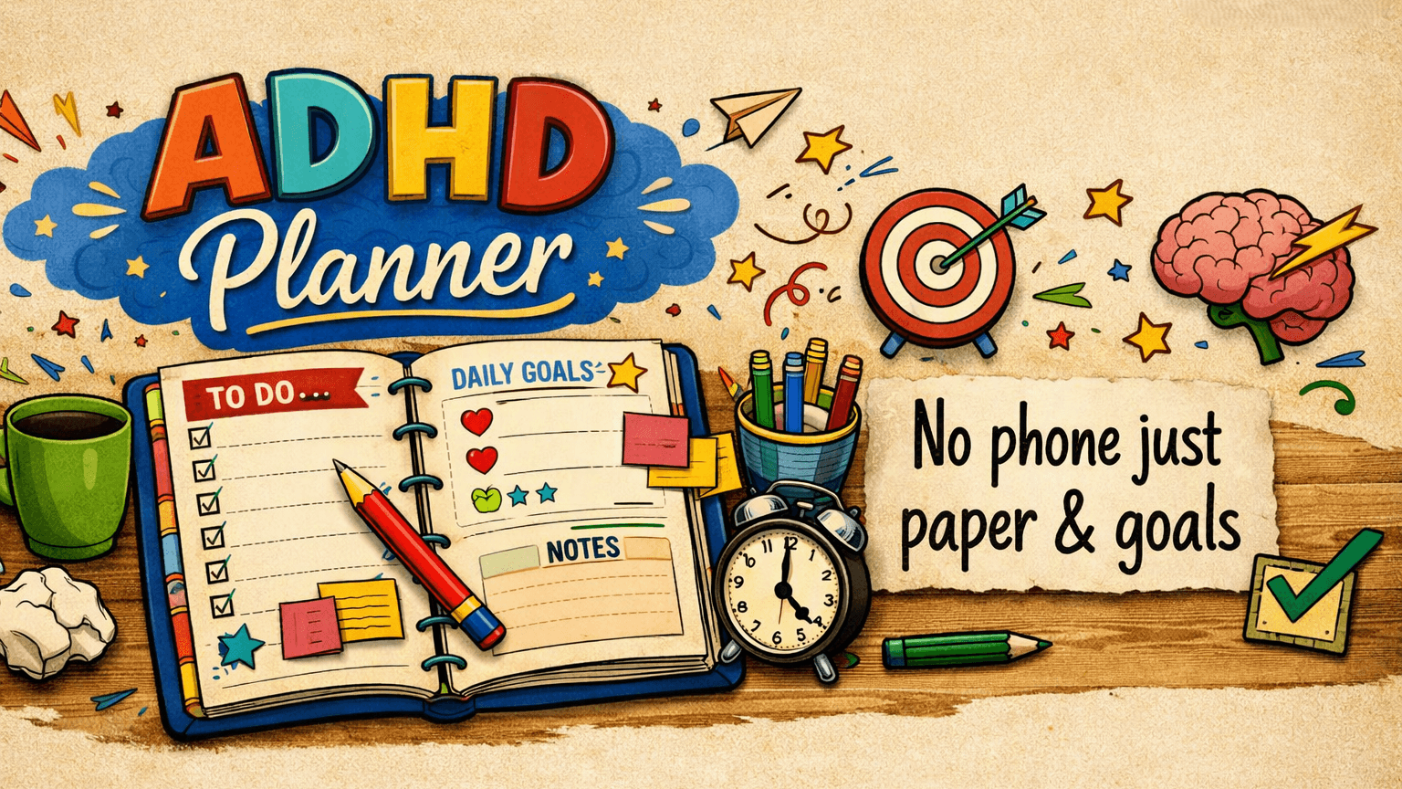 ADHD Planner 4 Success