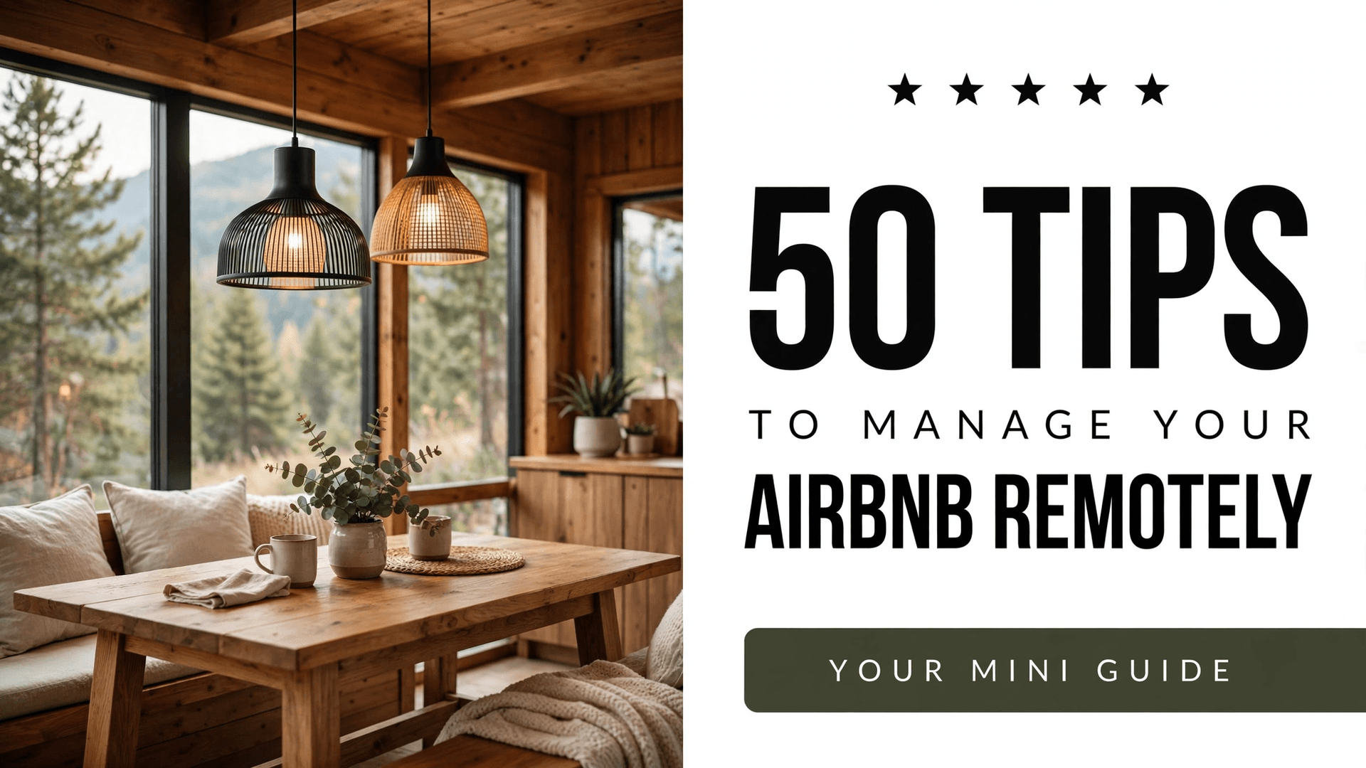 50 Tips to Manage Your Airbnb Remotely