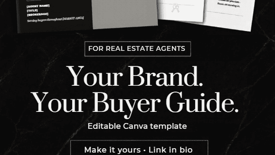 The Buyer Guide — Editable Canva System