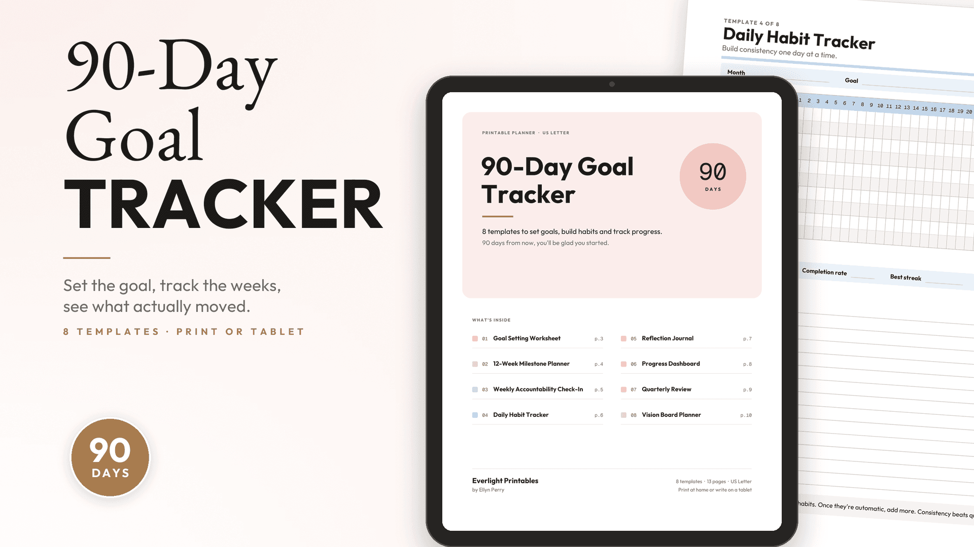 90-Day Goal Tracker