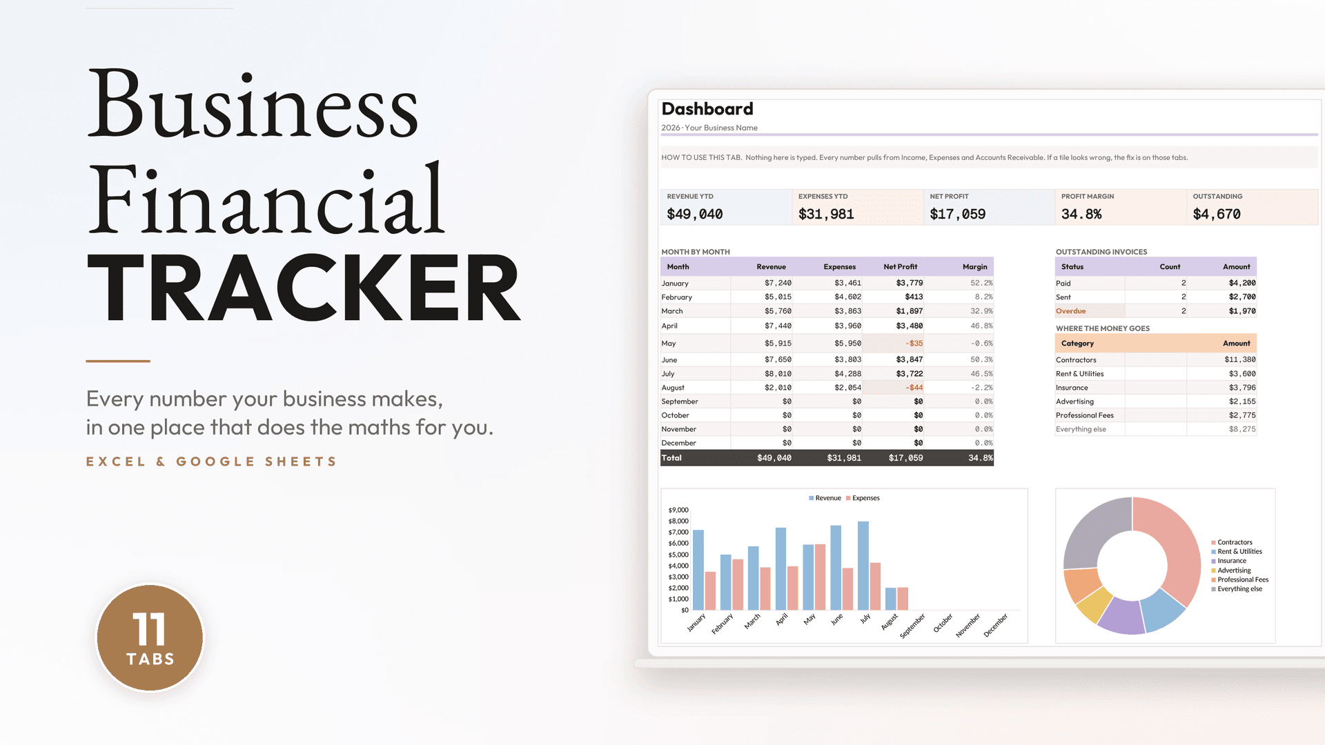 Small Business Financial Tracker